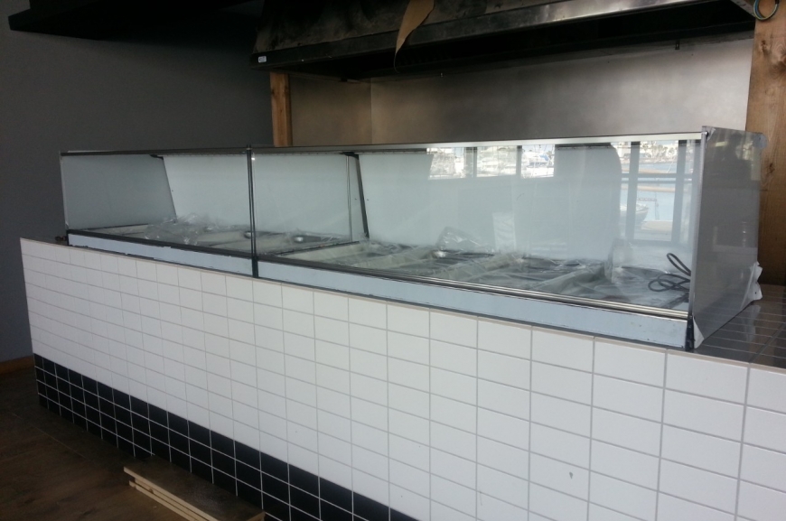 Vitrina refrigerada cristal expositora